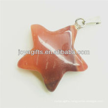 2013Gemstone pendant /Star Shape Agate Pendant